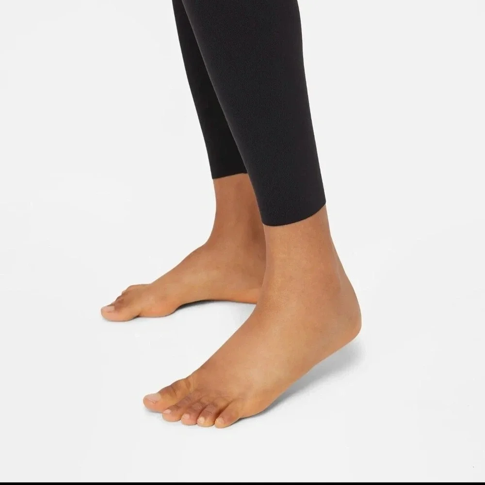Nike Yoga Luxe Layered Women's XS Training Athletic Leggings DA0729-010 Black